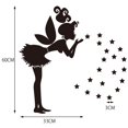 thumbnail image 2 of Pegatinas De Pared Diy Acrílico Fairy Star Room Decor Angel Fairy Little Girl And Stars Decoración De Pared Cateissary HA040340-03, 2 of 6