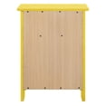 thumbnail image 4 of Home Furniture Modern Lzzy 1-Drawer Yellow Nightstand (25"H X 15"W X 19"D), 4 of 5