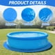 thumbnail image 4 of Almohadilla redonda de tela YEXEXINM para piscina, 5 m, resistente, azul, 4 of 7