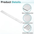 thumbnail image 3 of 2 Pack 304 Stainless Steel Flat Bar 1/8" Thickness, 13/16" Width, 8" Length, Brushed Finish Trim Strips Sheet, 3 of 5