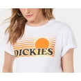thumbnail image 2 of DICKIES $25 Womens New White Logo Graphic Short Sleeve T-Shirt M B+B, 2 of 3