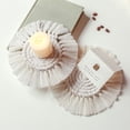 thumbnail image 2 of LABSERRON 1Pcs Insulation Tea Coasters for Dining Table Cotton White 18x7.1x0.8in, 2 of 8