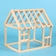 thumbnail image 4 of Casa Miniatura, Suministros de Pintura Sin Terminar, Manualidades para Niños, Decoración para hogar Sunnimix artesanías de casa de muñecas de cabaña villad, 4 of 7