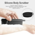 thumbnail image 5 of Silicone Exfoliating Body Scrubber - Gentle 2-in-1 Bath & Shampoo Brush for Sensitive Skin, Hypoallergenic Back Scrubber with Soft Bristles, Easy Clean Lathering Shower Tool for Men Women, 5 of 5