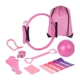 thumbnail image 1 of Ethern Pilates Essentials Kit Accessories for Inner Thigh Exercise Training Workout Pink, 1 of 9