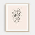 thumbnail image 2 of Minimalist Floral Bouquet - Illustration Line Art Floral Botanical Minimalist Black and White Flowers Nature Unframed Wall Art Print 8 x 10 inches, 2 of 13