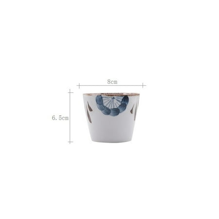 

195ml Chinese modern style Hand painted Ceramic teacup tea set Coffee cup mug China Porcelain H646