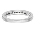 thumbnail image 5 of 14K White Gold Ring Band Wedding Diamond Round , Size 9, 5 of 7