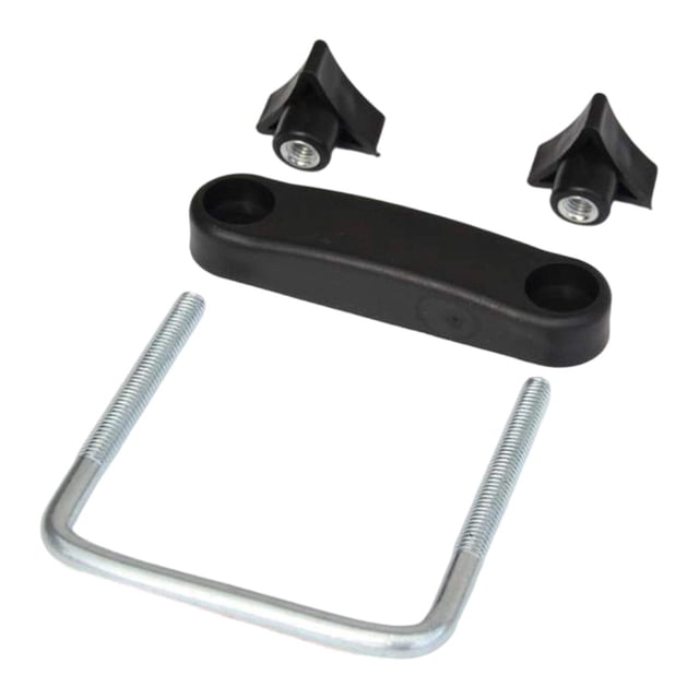 koolsoo Roof Box U Bolt Clamp Metal Replacement Rooftop Cargo Carrier Rack Bolt Clip 8cm 4pcs