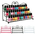 thumbnail image 1 of Dream Lifestyle 3 Layer Heart Nail Polish Shelf Cosmetic Display Stand Holder Rack Organizer, 1 of 7