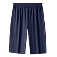 thumbnail image 4 of NIEWTR Men's Hiking Casual Shorts Outdoor Casual Trousers Drawstring Shorts with Multi Pockets Men's Summer Shorts XL,Navy, 4 of 4