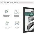 thumbnail image 5 of MCS Studio Gallery 11x17 Picture Frame Black Woodgrain, Rectangle Photo Frame for Photos, Posters & Art Prints (2-Pack), 5 of 7