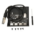 thumbnail image 4 of HUB PCIe A USB 3.0 PC Panel Frontal 4 Puertos 5 GBPS PCIe Adaptador USB Admitir Swap Hot 3.5 Pulgadas USB3.0 Panel Frontal Para, 4 of 7