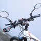 thumbnail image 4 of Espejo De Bicicleta Giratorio Duradero Práctico Manillar Fácil Instalación Espejo Lateral Trasero Con Patrón Trasero Delicado Accesorio De Vista Trasera De Bicicleta Con Adaptadores 2 Piezas Vogacara OD010121-01, 4 of 6