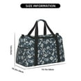 thumbnail image 3 of Picia Sea Shells 1 Print Travel Duffle Bag,Weekender Bags for Women with Shoe Compartment, Gym Duffel Bag with Wet Pocket, Hospital Bags for Labor and Delivery, 3 of 7