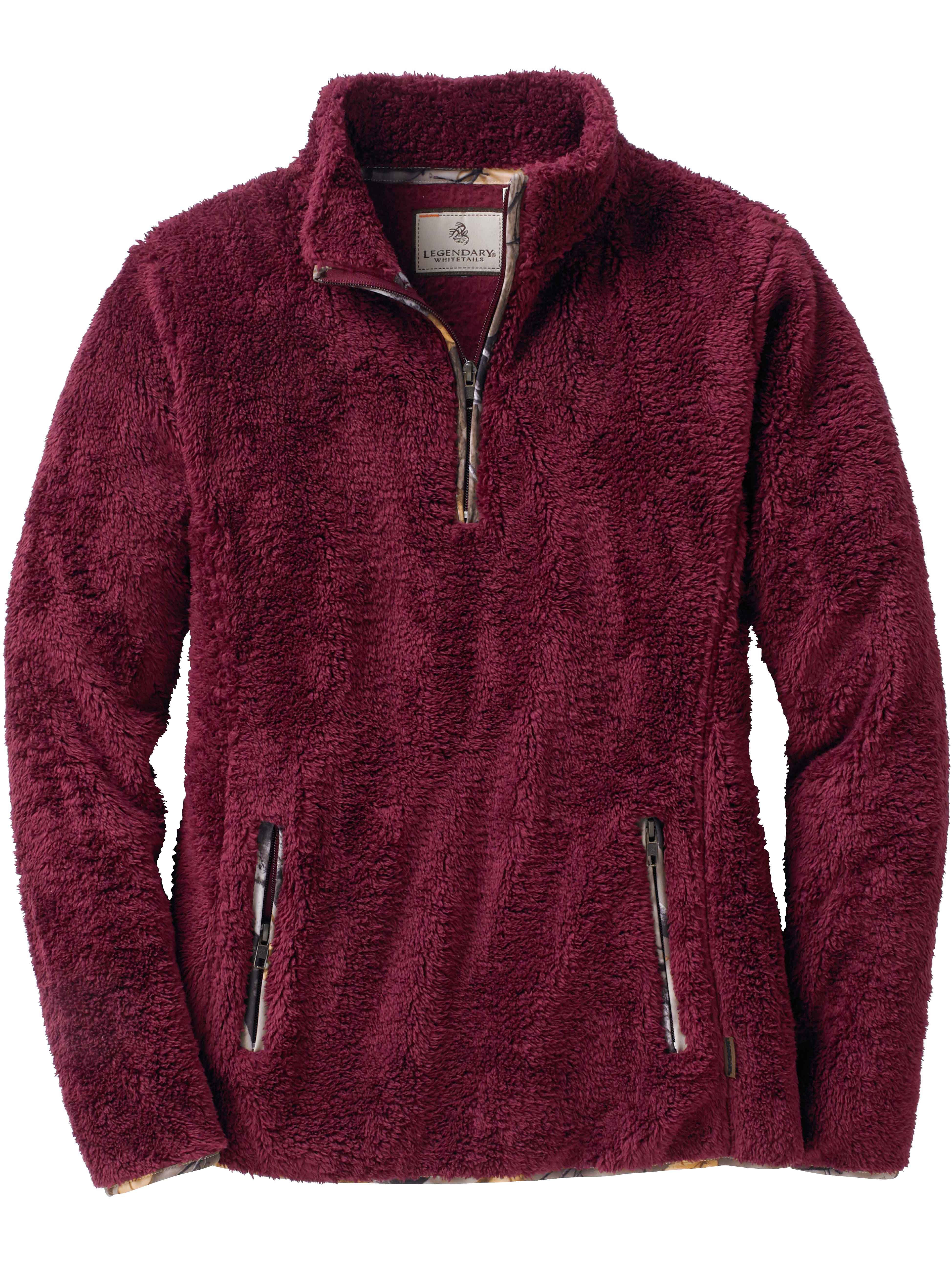 super fuzzy quarter zip
