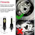 thumbnail image 3 of LAICAIW 2x H1 LED Fog Light Bulb Advanced 3030 SMD Bright Colorful Daytime Running DRL Lamp, Golden Yellow, 3 of 7