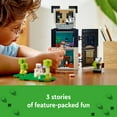 thumbnail image 5 of LEGO Minecraft The Panda Haven Toy House with Animals 21245, 5 of 9