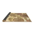 thumbnail image 2 of Ahgly Company Indoor Square Abstract Brown Contemporary Area Rugs, 3' Square, 2 of 4