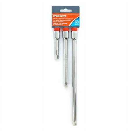 

1 Pc Crescent 3/8 In. Drive Sae Socket Extension Set 3 Pc