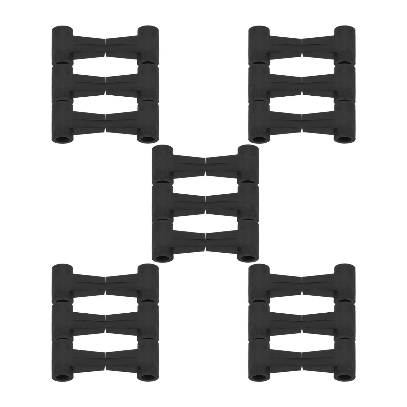 6 Pcs Connecteurs de Cerf-Volant en Plastique Trois Voies Pièces de Rechange pour Enfants et Adultes Accessoires de Cerf-Volant de Sport et de Jeu Extérieur DIY