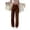 Brown, variant on YIFUNIN Women's High Waisted Straight Leg Jeans, Stretchy Loose Fit Tummy Control Denim Pants, Comfortable Retro Blue Jeans for Casual Wear,Black L