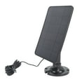 thumbnail image 3 of Cargador de batería monocristalino impermeable IP65 para cámara de seguridad exterior, conector tipo C, panel solar de 5 V y 10 W, 3 of 8