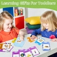 thumbnail image 4 of Airhive Talking Sight Words Flash Cards for 2-4 Year Olds, 255 Cards with 510  Sight Words Preschool Gift, Blue, 4 of 7