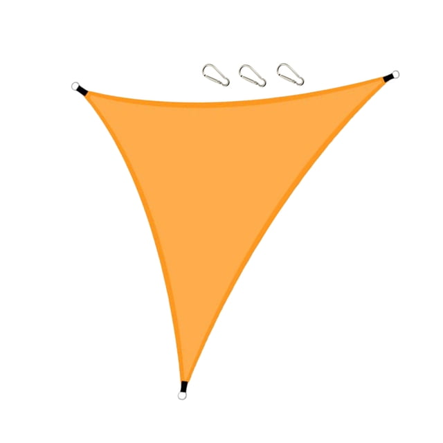 Waterproof Sun Shade Canopy, Heavy Duty Triangle Garden Shading Sail Shade Sail Waterproof Sun Shade with Quick drying Fabric for Patio, Garden, Backyard