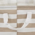 thumbnail image 3 of DII Laundry Storage, PE Coated Bin with Handles, Stone Stripe, Large, 10.5x17.5x10", 3 of 3
