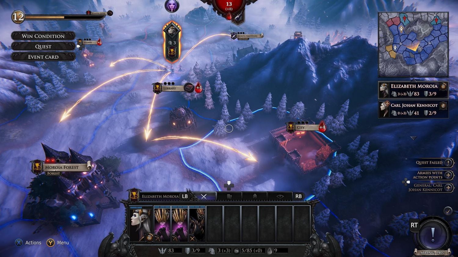 Jeu vidéo Immortal Realms: Vampire Wars pour (PS4) PlayStation 4
