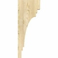 thumbnail image 3 of 4"W x 10"D x 26"H Pescadero Rough Sawn Corbel, Douglas Fir, 3 of 9