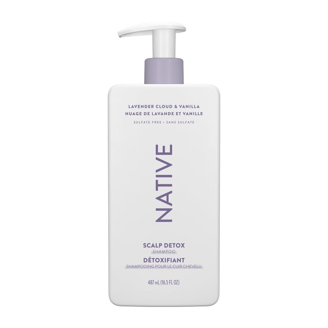 Native Hair Lavender Cloud & Vanilla Scalp Detox Shampoo