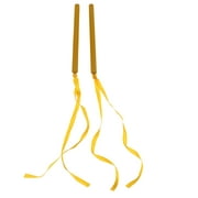 2Pcs Rhythm Sticks Hand Percussion Toy Musical Instrument Accessory Yellow