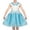 Sky Blue Lace, variant on Sunny Fashion Girls Dress White Lace Sleeveless Pink Stripe Casual Party Sundress 4 Years