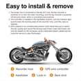thumbnail image 2 of Motorcycle Navigation 5.5 Inch Display Screen GPS IP67 Waterproof Carplay Motorcycle Wireless Android Auto Monitor,1 x Motorcycle Navigation Set,Black, 2 of 8
