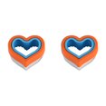 thumbnail image 1 of Paquete de 2 4 juguetes para mascotas, pelotas de fútbol de espuma pequeñas, juguetes coloridos para gatos, regalos para gatos y perros, juguetes para lanzar H, 1 of 7