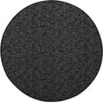thumbnail image 5 of Furnish My Place Modern Indoor/Outdoor Commercial Black Rug, Modern Area Rug, Baby Nursery Mat, Pet-Friendly Carpet, Living Room, Playroom, Home Floor Décor, Made in USA, 2' Round - Set of 3, 5 of 5