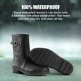thumbnail image 6 of NORTY Womens Ankle-High Rain Boots 9 inch Female Snow Boots, 6 of 8