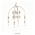 thumbnail image 2 of XIBUFE 2026 New Baby Crib Mobile Nordic Style Wooden Wind Chime Nursery Decoration for Nurseries, Baby Rooms, Cribs, Bedrooms, Infant Spaces, 2 of 7
