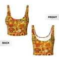 thumbnail image 5 of Lsque Thanksgiving Day Printed Women'S Sports Bra, Compression, Moisture Wicking, High-Impact Sports Bra For Women,Supportive sports bra-XX-Large, 5 of 9