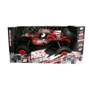 Power Craze Rock Force 4x4 RC AWD Off-Road Vehicle 1:10 Scale Red/Black
