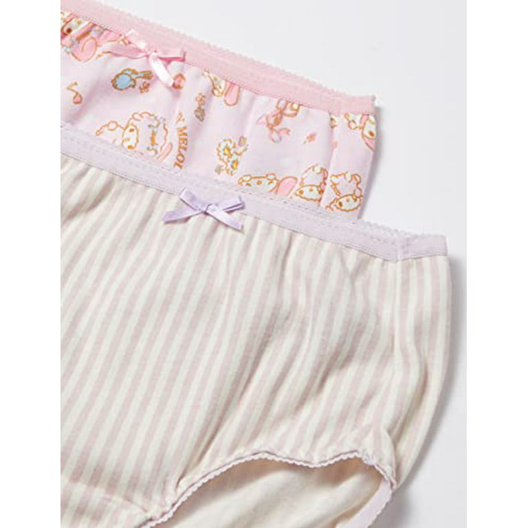 Sanrio 15131120210130 Underwear My Melody 2-Piece Panties Girls Pink 130