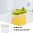 thumbnail image 3 of unbranded 1Ud Plastic Oil Can with Handle White Removable Kitchen Oil Holder for Easy Pouring and Cleaning, 3 of 8