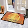 thumbnail image 5 of Evil Pumpkin Ghost Doormat,Durable Absorbent Halloween Floor Entryway Rug 17x30 Inch Floor Mat for Winter Holiday Home Kitchen, 5 of 6