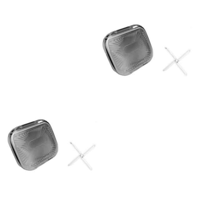 Soidarity Estuche Braces Caja de almacenamiento Protector bucal Sello Contenedor Palillos de a prueba de polvo Hilo Hisopo de algodón Titular Type2 NO2