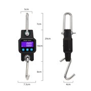 Micro Crane Scale 300kg 50g Heavy Duty Rechargeable Hanging Hook Scales Digital Steel Weight Balance ,Easy Use