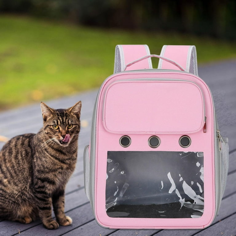 Cat Backpack Carrier Pet Hiking Backpack for Small Medium Dogs