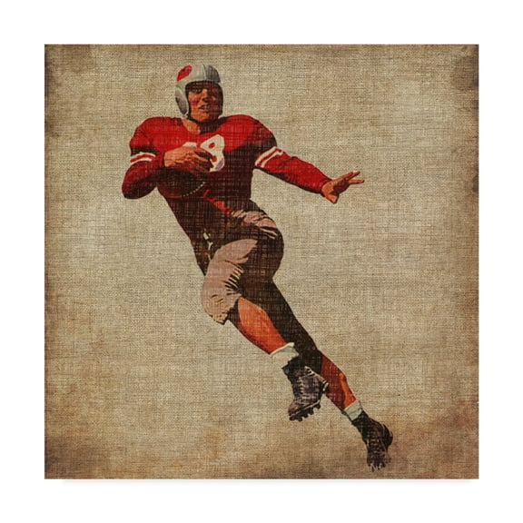 John Butler 'Vintage Sports Iv' Canvas Art