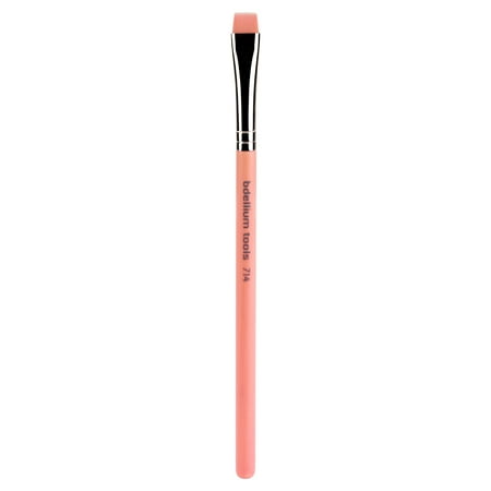 Bdellium Tools Professional Eco-Friendly Makeup Brush Pink Bambu Series - Flat Eye Liner (Best Flat Eyeliner Brush)